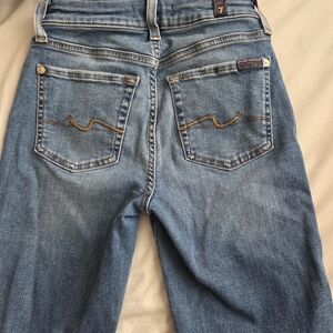 Women's Seven For All Mankind Kimmie Straight Leg Stretch Jeans Size 24